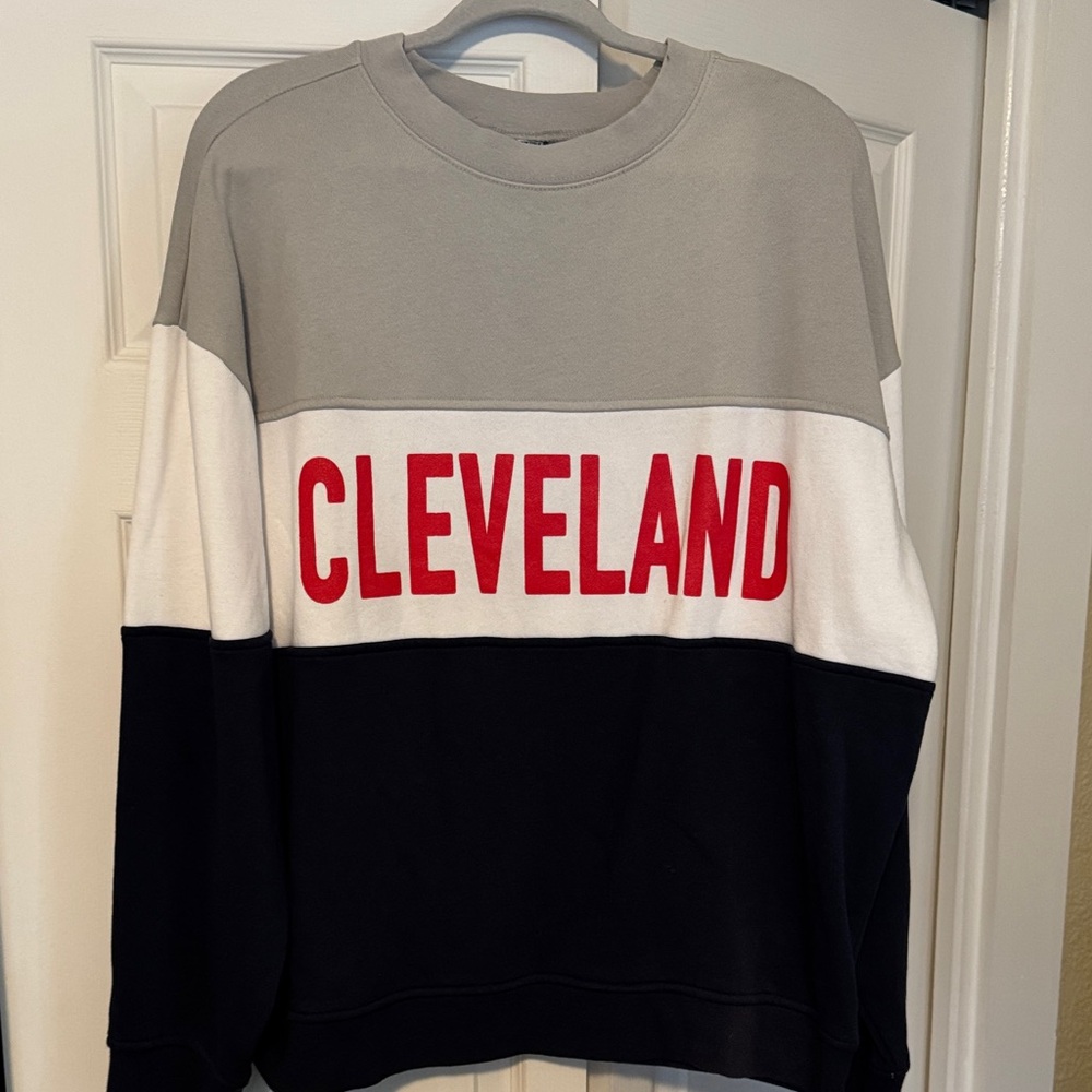 Charles River Apparel Men's Colorblock Sweater - Gray, White, and Black